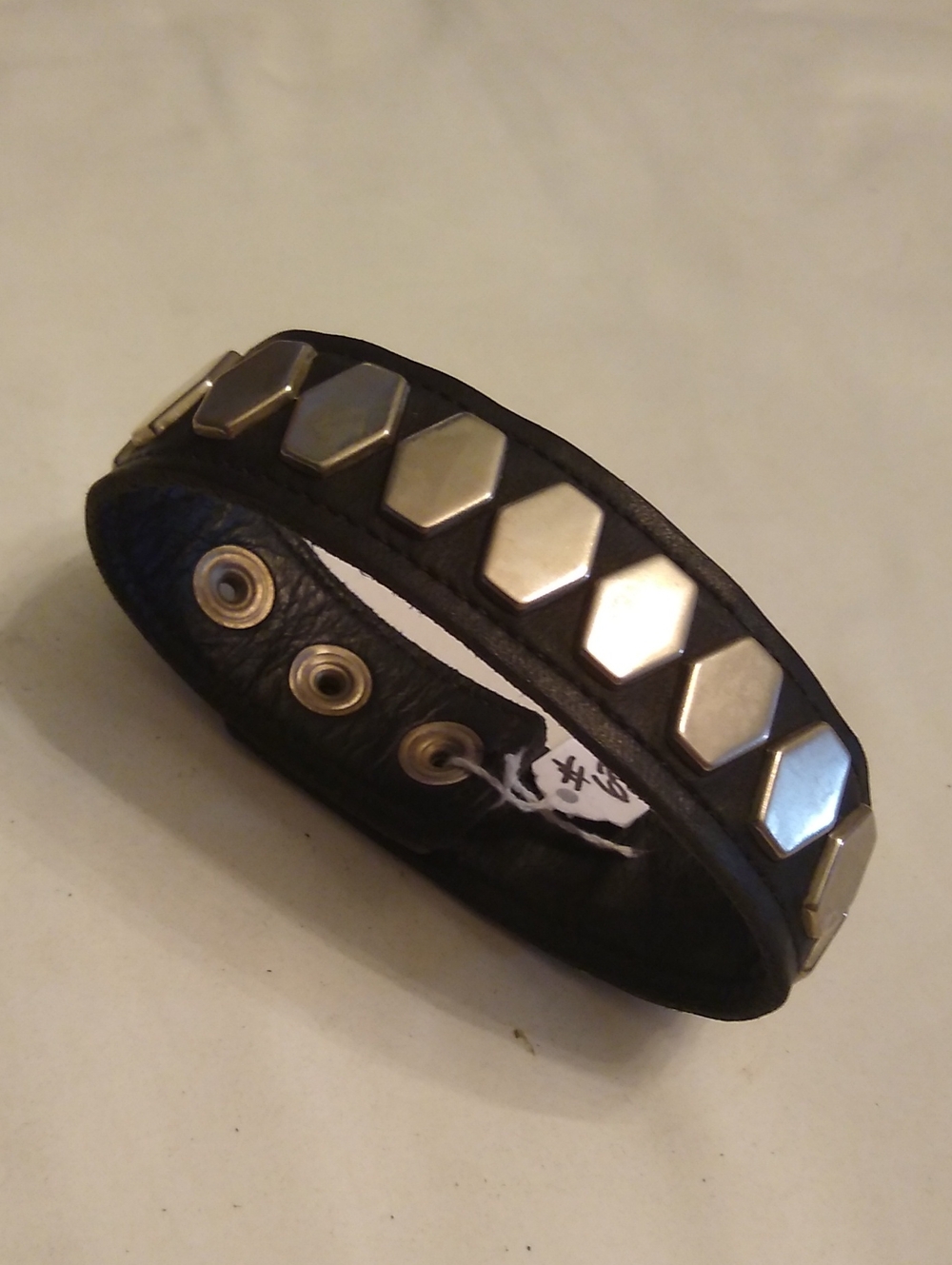 Leather Studded Armband